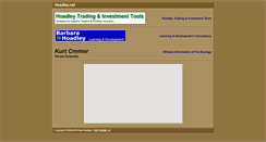 Desktop Screenshot of hoadley.net