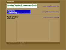 Tablet Screenshot of hoadley.net